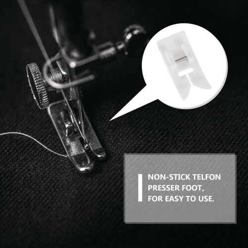Sewing Accessories Multi Functional Telfon Presser Foot White 1Pcs 2