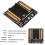 2X Compatible with Esp32-S3 or Development Board with the Same Pin ESP32-S3 GPIO IoT Expansion Board DC5x2.1 Interface 3
