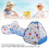 Kinder Pop Up Zelt Tunnel Set 270cm 13