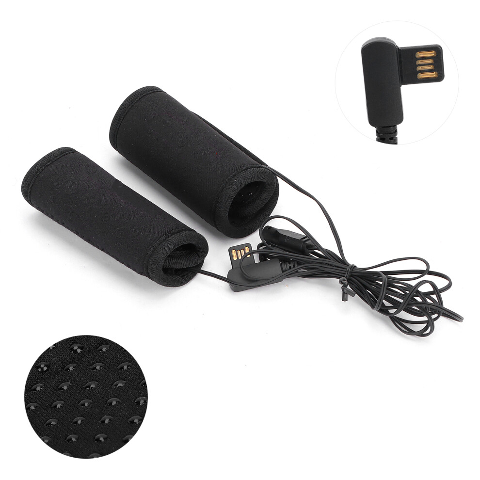 3Level Usb Heated Handlebar Grips For Motorcycle Antislip Replacement 2232Mm 3411390859630