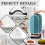 Blender Dust Cover for Kitchen & Kitchen Home 1Set, Blue Fabric and “Leather“ Panel 2