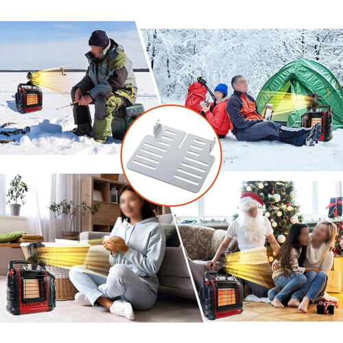 Βασική βάση αλουμινίου για τον Mr. Heater Buddy: Βελτιστοποιήστε τον ανεμιστήρα της 2