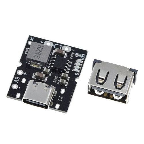 3X Type-C USB 5V 2A Boost Converter Step- Power Module Lithium Battery Charging Board DIY Charger,No Welding 2