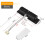 2X 180 Degree Automatic Door Closer Metal Adjustable Heavy Duty Safety Spring Silence Convert Hinged 3