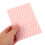 Envelopes acolchoados em formato de coração, rosa, 15x10cm, pacote com 50 unidades. 3