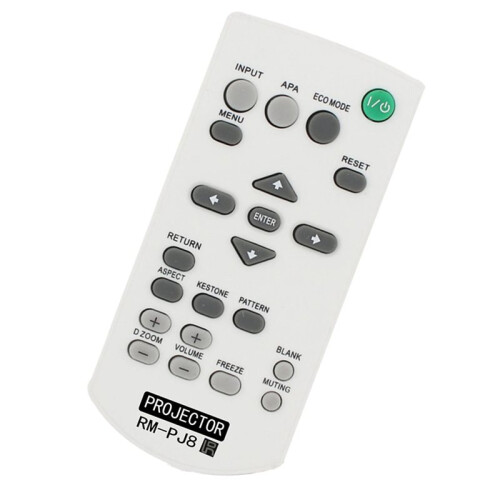 10X for  Wireless  Projector Remote Control Replacement (RM-PJ8) 2
