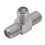 16 PCS 2-Way F-Type Combiner TV Coaxial Connectors RF Adapters Joiners 4