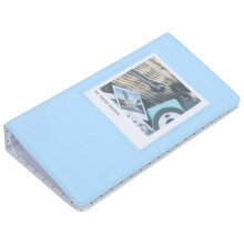 64-Taschen PVC-Fotoalbum für SQ20/SQ10/SP‑3, Fassungsvermögen 64 Fotos, Blau