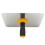 2X Aluminium Trowel Mortar Board Holder Construction with Handle Plastering Tool 5