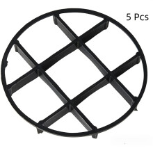 5pcs Plant Pot Height-increasing Pad - Plastic Flowerpot Feet for Drainage and Ventilation