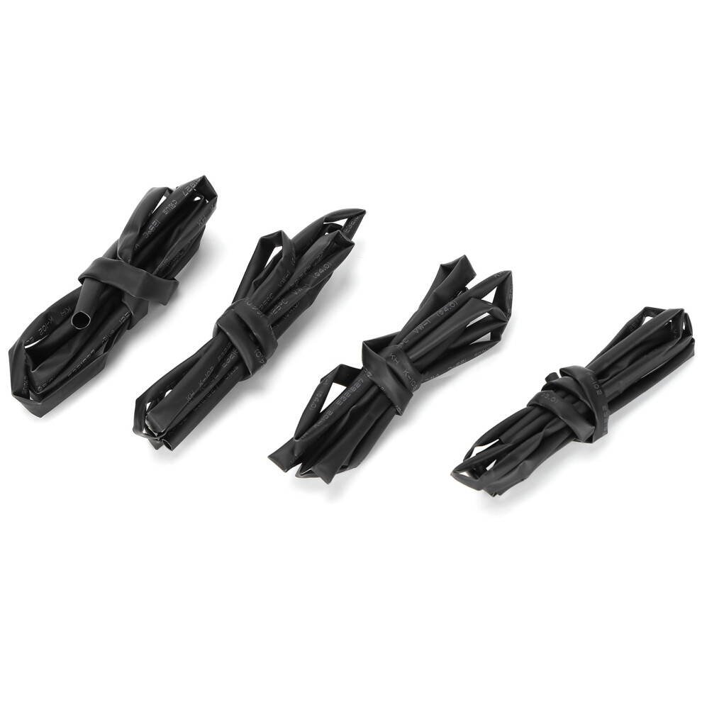 Heat Shrink Tubing Pack Polyolefin Assorted 4 Sizes 3Mm 4Mm 5Mm 6Mm 1M 9411390861880