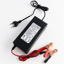 6X 14.6V 10A Iron Phosphate Battery Charger for 12.8V 4S Scooter Car Solar Storage Charger EU Plug