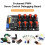 2X Eight-Way Servo Controller Robot Arm Test Board Driver Knob 8-Way Pwm Development Industrial Control Debugging Board 8