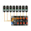2X Eight-Way Servo Controller Robot Arm Test Board Driver Knob 8-Way Pwm Development Industrial Control Debugging Board 9