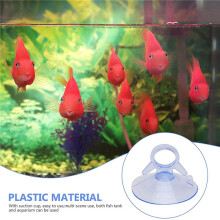 24 Pcs Air Plant Stand,Fish Tank Vacuum Suction Cups with Loops for Plants Hanging Glass Windshield Tile,Etc