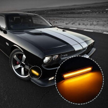 For Challenger 2015-2020 68195788AB,68195789AB 2 Pair LED Front Side Signal Park Light Lamps