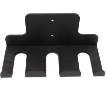 Heavy Duty Wall Mounted Barbell Holder - Carbon Steel, 24.5x10.5x11.3cm
