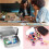 12 PCS Small Storage Box with Lid Rectangular Small Tin Boxes Metal Box with Lid Small Tin Box for Home Storage Silver 6