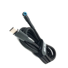 10X Adaptador de Cabo de Carregamento USB C para Laptop Tipo C para 4,5 X 3,0 mm Conversor 100 W PD Cabo de Alimentação Do Carregador para