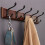 Solid Wood Wall Hanger Hook for Bedroom and Door, Eco-Friendly Coat Rack 4