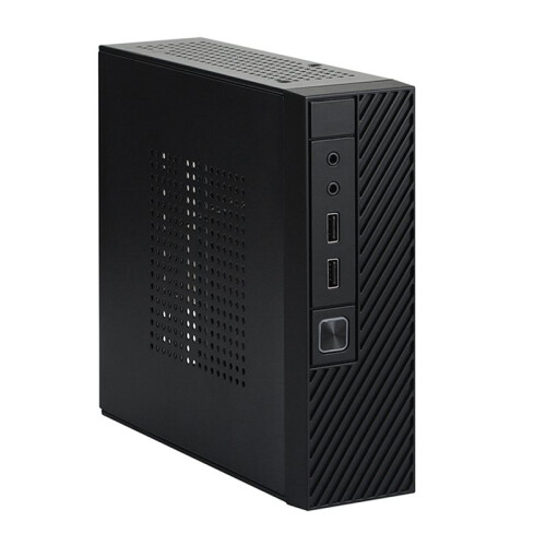 2X M06  Desktop Case -ITX PC Chassis Versatile and Efficient Industrial Control Case with Foot Stand 2