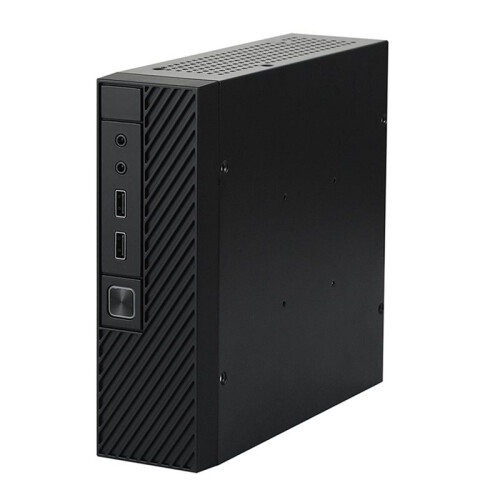 2X M06  Desktop Case -ITX PC Chassis Versatile and Efficient Industrial Control Case with Foot Stand