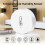 3X Sensor Inteligente de Temperatura e Umidade Graffiti Zigbee  Home Link Sensor Sem Fio de Temperatura e Umidade 5