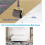 Bed Casters, Bed Frame Wheels Rollers for Bed Replacement Parts Heavy Capacity Bed Roller Wheels with Brakes 4