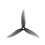 8 Peças 5131.0 5 Polegadas 3-Blade Propeller para RC Drone FPV Racing Compatível com 2207 2306 Motors Cinza 3