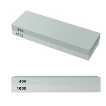 6x Whetstone, 2-in-1 Sharpening Stone 400/1000 Grit Waterstones, Knife Sharpener Rubber Stone Holder Included
