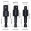 24Pcs Right Angle Drill Attachment Set with 105 Angle Drill Adapter and Impact Grade Socket Adapter 9