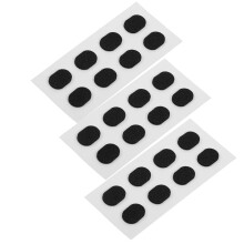 12 Pairs SelfAdhesive Eyeglass Nose Pads Black NonSlip SkinComfortable Fit for Glasses Frames