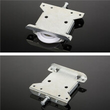 2pcs Sliding Wardrobe Door Parts, Sliding Wardrobe Door Kit,Replacement for Sliding Wardrobe Door Wheels