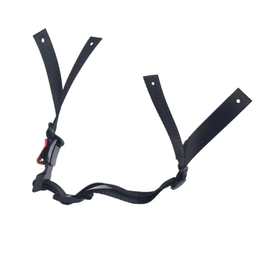 Hard Hat Chin Strap Replacement Adjustable Pvc With Quick Release Buckle And Soft Padding Black 9330225057970