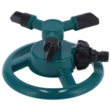 360 Lawn Sprinkler ABS Yard Irrigation Tool, Green, 103g