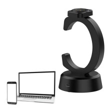 Support de Chargeur Magnétique avec Câble de Chargement USB Type-C Base de Station de Charge pour Pixel Watch 3 41 mm 45 mm
