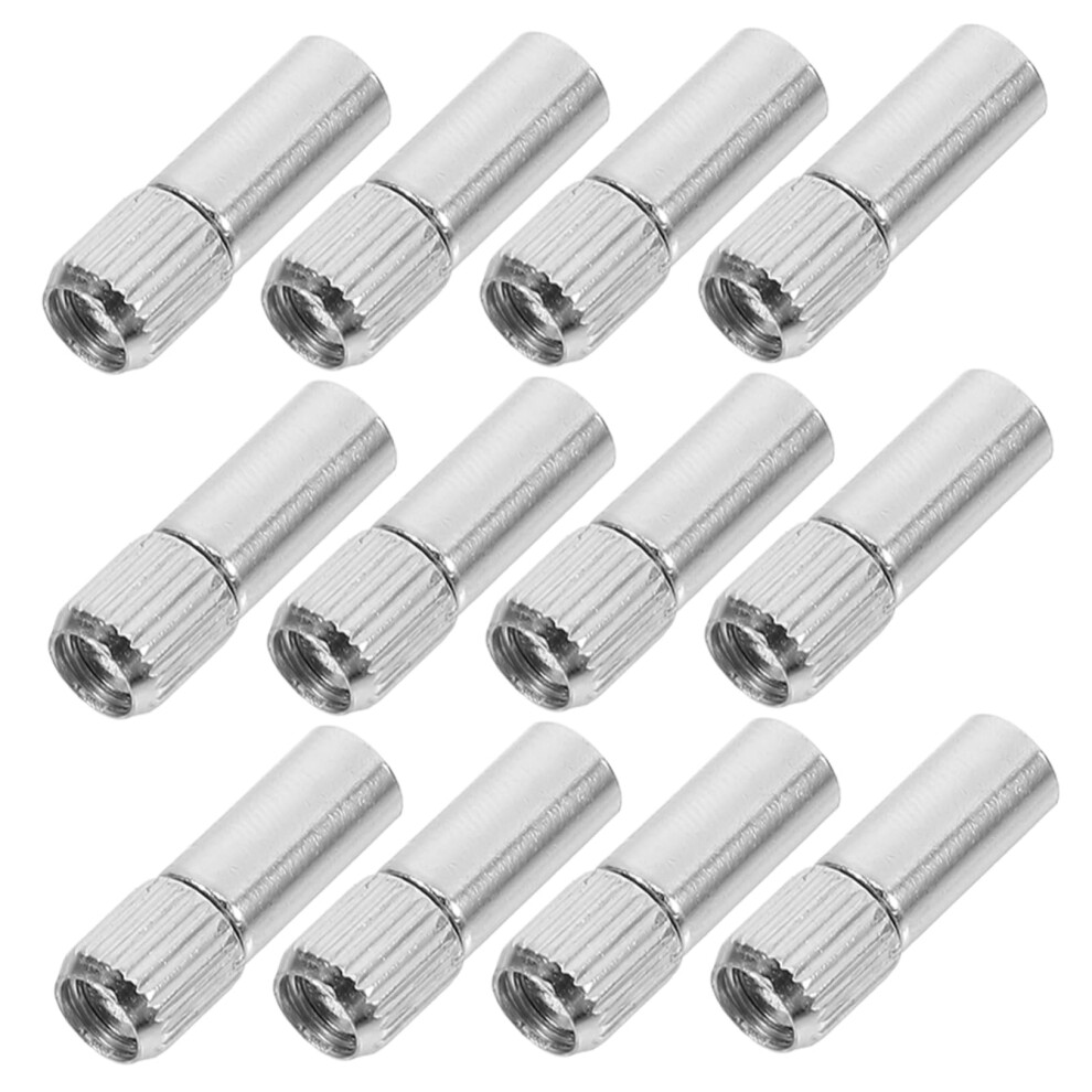 12Pcs Stainless Steel Locking Shelf Support Pegs For Furniture And Cabinet Storage 9073542751717