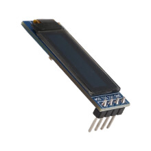 4X Display Module 0.91 Inch SSD1306 OLED Display Module OLED Screen Driver 3.3V, Font