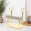 Bracelet Holder Display Jewelry Organizer Double Layer Stand Space Saving Stable Wooden Base 2