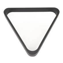 Black Wooden Pool Balls Rack 57.2mm 9 Ball Billiard Triangle