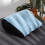 Wedge Shaped Inflatable Triangle Sit  Lumbar Pillow Travel Sleeping Acid Reflux After Surgery Leg Elevation 5