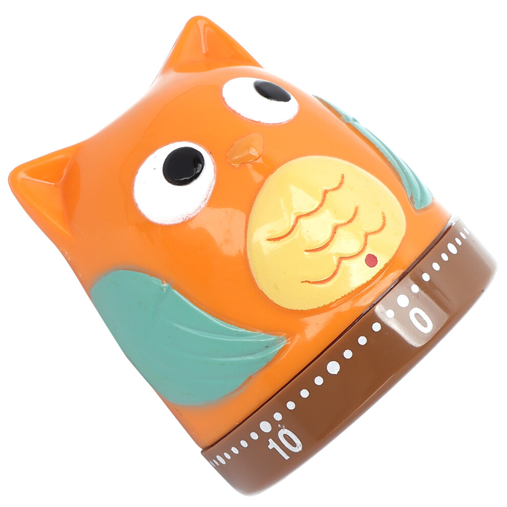 Cartoon Cute 60-Minute Mechanical Wind-Up Countdown Timer for Learning