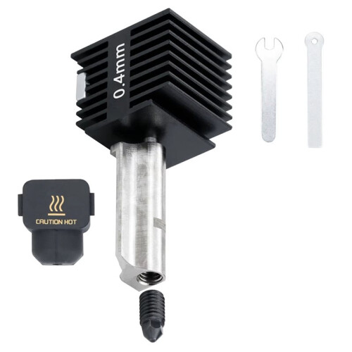 2X for  A1 Hotend Kit Replace Nozzle  A1 Hotend A1 Nozzle Hot End Assembly Print  Hardened 0.4mm 1