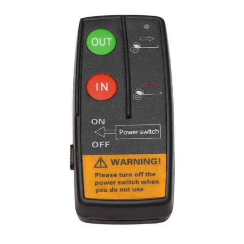 8x 24V 50Ft Auto Wireless Console Winch Remote Control Car Manual Transmitter Button Console for Car Atv Suv Truck 2