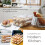 Clear Plastic Egg Holder for Fridge, Automatic Rolling Egg Container for Kitchen Storage and Organizer, Set of 2 3