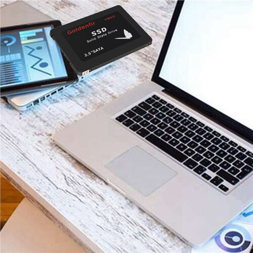 2X Goldenfir SSD 120 GB SSD 2,5 Polegadas SATAIII Built-In Unidade de Estado Sólido para Servidor Desktop Laptop Universal Preto 2