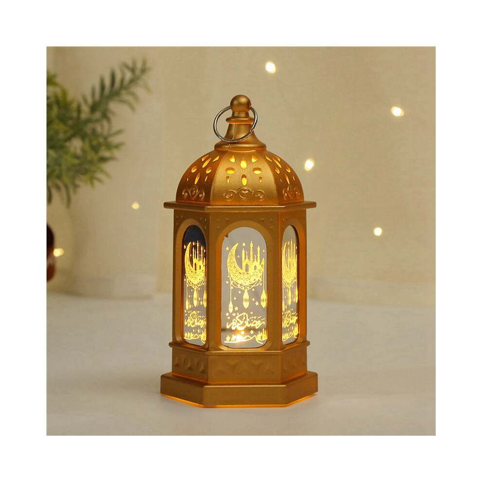 3X Eid Mubarak Led Lantern Ornaments Ramadan Lantern Nightlight Lighting Home Decorations Ramadan Festival Party Gifts,J 6031107348904