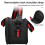 2X FTTH Optical Fiber Tool Kit Bag for VFL Power Meter , Optical Power Meter, Red Light Pen, Network Tool Storage Bag 9