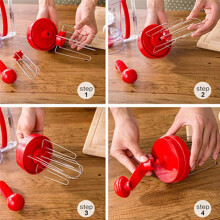 900ML Cupcake Pancake Cake Cream Cake Batter Dispenser Maker Tools Funnel Speratator Measuring Cup
