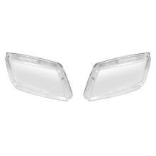 2 Pair Car Headlight Lens Cover Light Lamp Shade Shell Lens Lampshade for MK4 Bora 1998-2004